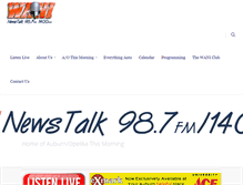 Tablet Screenshot of newstalkwani.com